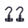 SUNBLESA 2 SETS MAGNETIC BIVVY HOOKS WITH BACKING PLATE CARP