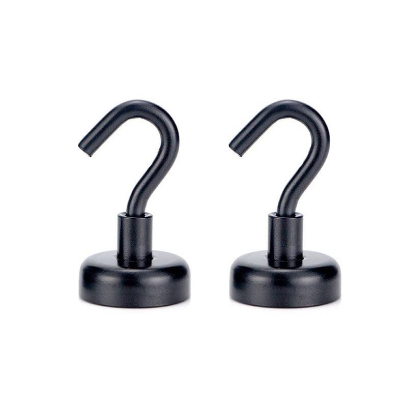 SUNBLESA 2 SETS MAGNETIC BIVVY HOOKS WITH BACKING PLATE CARP