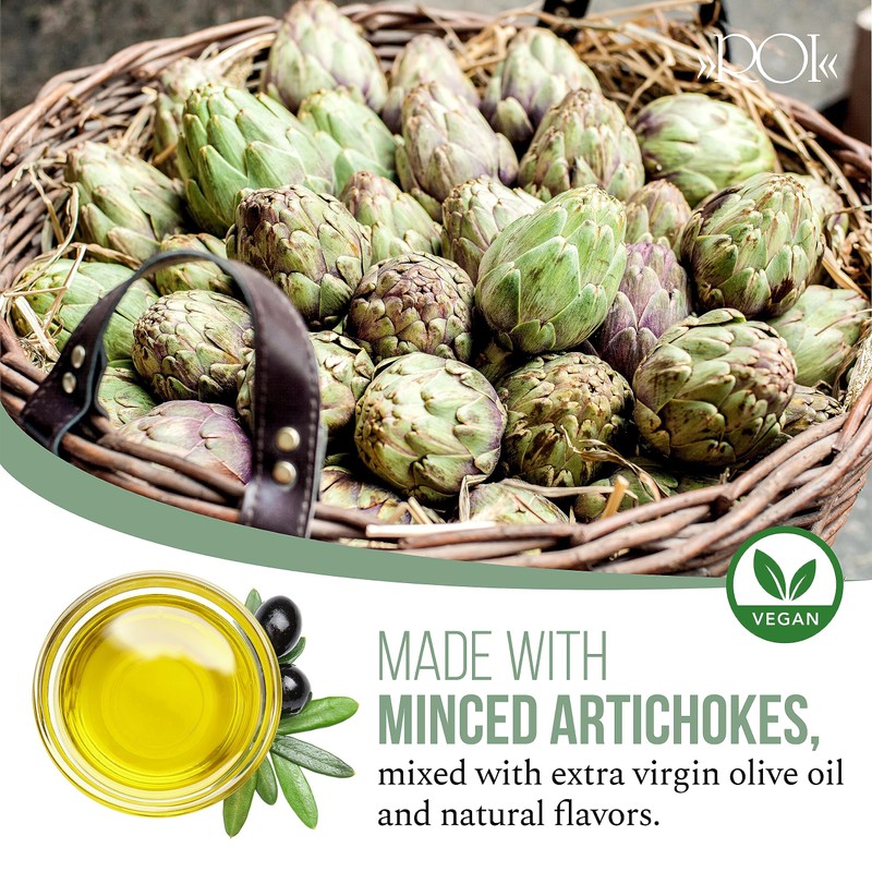 ROI Italian Artichoke Dip - Gourmet, Healthy, Vegan, Natural Artichoke
