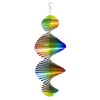VP Home Kinetic 3D Helix Metal Outdoor Garden Decor Wind