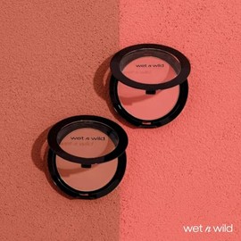 Wet n Wild Colorete Color Icon Rosa Nacarado 0.21 oz – Rubor Compacto de Alta Pigmentación, Acabado Luminoso y Natural, Larga Duración, Vegano y Cruelty Free