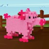 Plus Plus Pig Building Blocks STEM Toy for Kids Creative