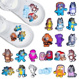 Croc Charms For Kids Cartoon Shoe Decoration Charms, 3D Waterproof Shoe Clog Accessories, Boys Girls DIY Decorative Shoe Charms
