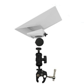 Kuiming Starlink Mini Mount, RV Ladder Pole Mount, Adjustable Clamp for Starlink Mini, Compatible with Original Pipe Adapter