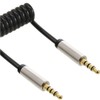 InLine 99271 Slim Audio Spiral Cable Jack 3.5 mm ST/ST,