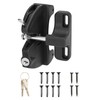 HILLMASTER Key Lockable 2 Sided Gate Latch Key,Self Locking Gate