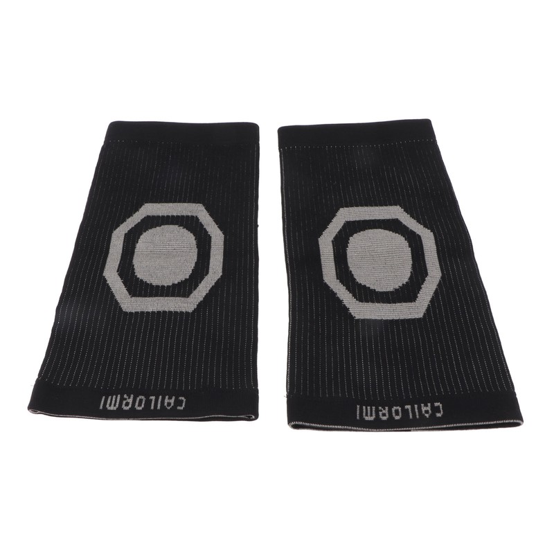 2pcs Graphene Knee Warmers Shock Absorption Resilience Soft Breathable Graphene
