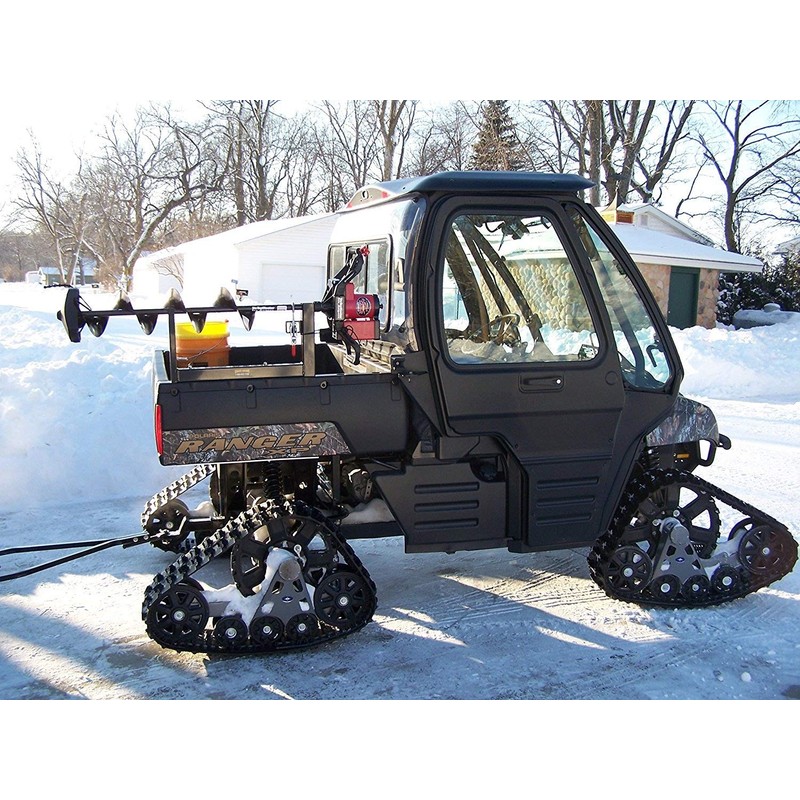 Digger Ice Auger Mount for ATV, Snowmobile, UTV, Fits Metal