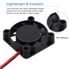GDSTIME 2 Pack 25mm 5V Fan - Mini 25x25x7mm 2-Pin