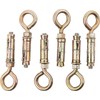 Mr. Gadget's Solutions 6Pc 8Mm Heavy Duty Closed Hook Eye