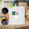 Bonsenkitchen Vacuum Sealer Bags, 200 pcs 8"W x 12"H, BPA-Free,