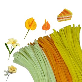 300 Stück Pfeifenreiniger, 3 Farben Chenilledraht für Basteln und Dekorieren, 30cm Lang Pfeifenputzer Chenilledraht Pfeifendraht für Kreative DIY-Projekte und Basteldeko für Erwachsene Kinder