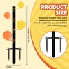 VioraWhite AR500 Steel Dueling Tree Target for .22 Rimfire &