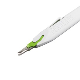 TIDI PenBlade Retractable Utility Knife, Blade Size 15 (Pack of 10) ― Stainless-Steel Hobby Knife ― Durable, Food-Safe Craft Knife Set for DIY Projects ― Craft Supplies (PB-NS-15-CTN)