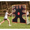 Doubleriver Lacrosse Goal Target Lacrosse Target for Goal 6x6FT Lacrosse