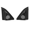 2pcs Car Door Tweeter Speaker Cover Trim Loudspeaker Decor Replacement