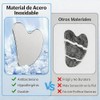 Gua Sha, Herramienta de Masaje de Acero Inoxidable Guasha, Herramienta