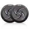 Pyle Marine Speakers - 4 Inch 2 Way Waterproof and