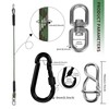 Dakzhou 5.6Ft(67") Heavy Duty Tree Swing Rope Hammock,Tree Swings Hanging
