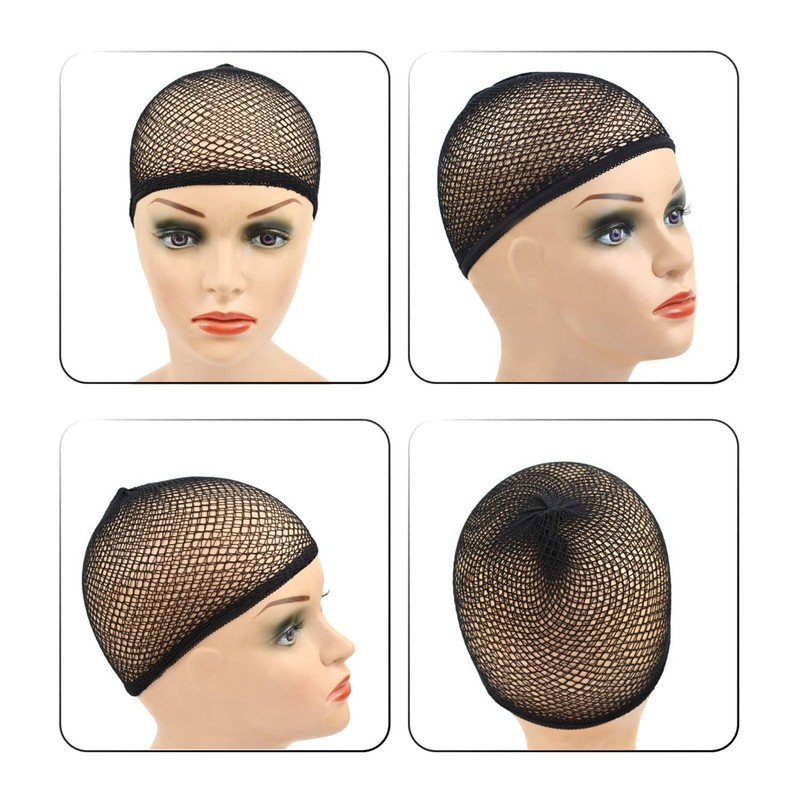 2 Pieces Mesh Wig Caps for Women Hair Net Mesh