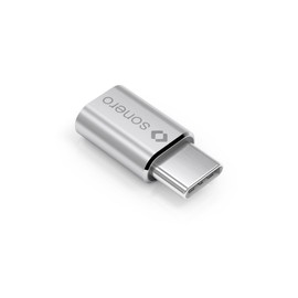 Sonero U – USB Plug silver alu/silber