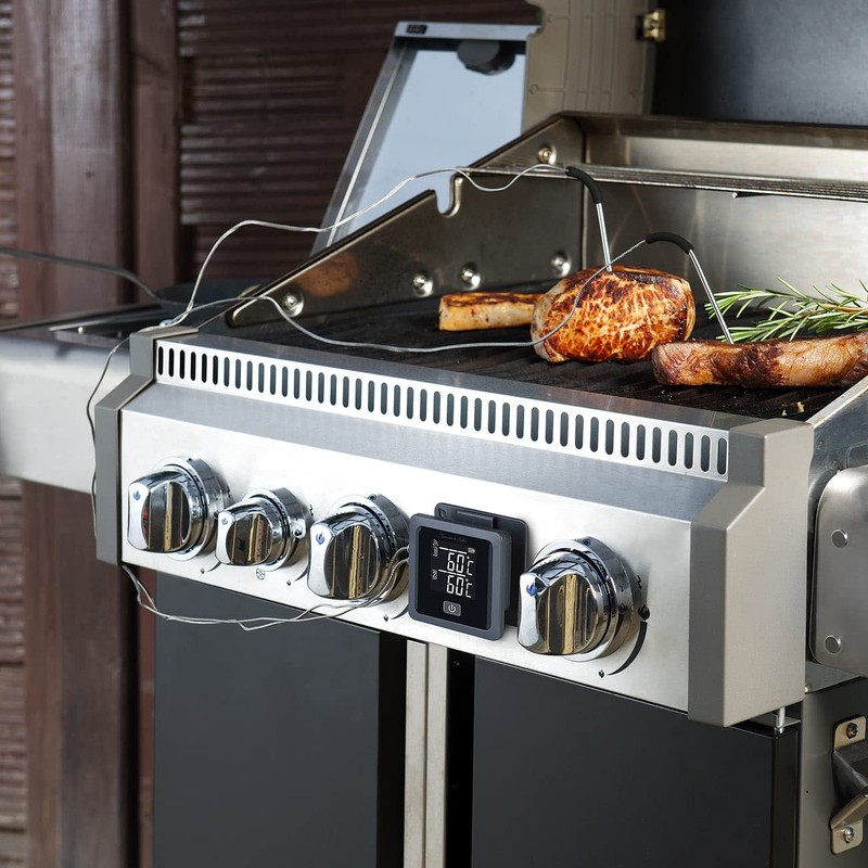 Rosenstein & Söhne Oven Thermometer: Smart Grill & Roasting Thermometer,