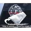 IAFF Sticker Firefighter Decal Bumper Sticker, IAFF Firefighter Flag Sticker