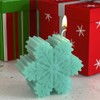 Christmas Silicone Snowflake Mold Candle Soap, DIY Aromatherapy Plaster Candle