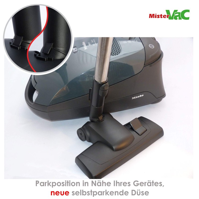 MisterVac Compatible with Floor Nozzle snap-in Nozzle Replacement Nozzle Miele