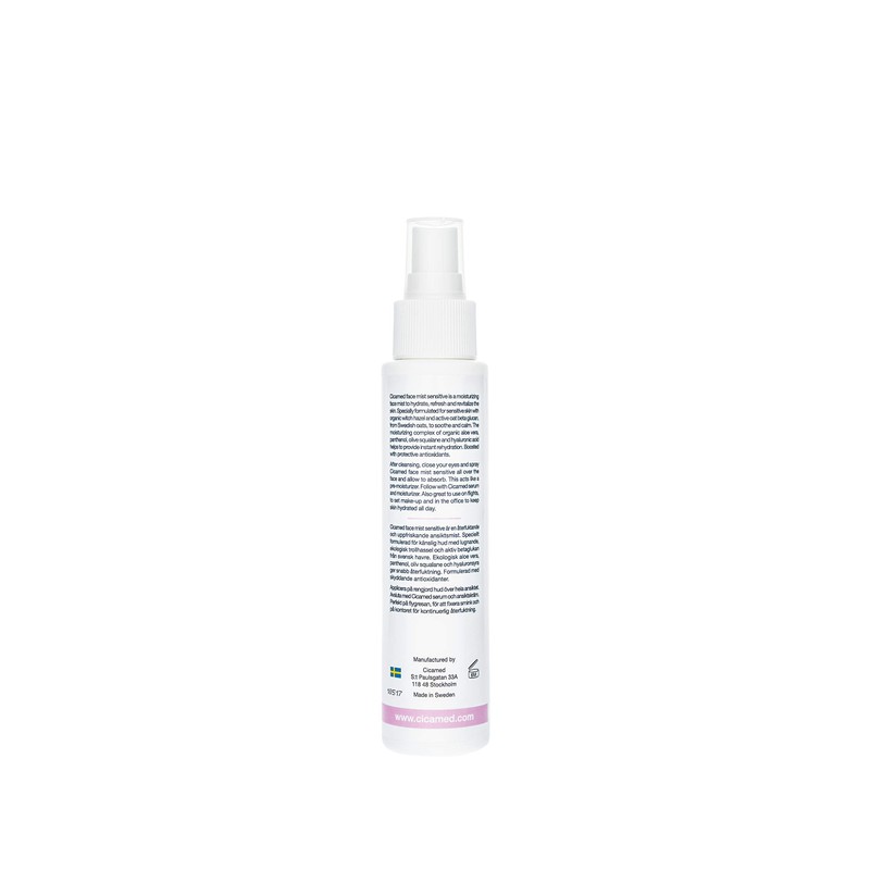 Cicamed Face Mist Cooling Moisturizer and Setting Spray for Sensitive
