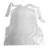 Vakly Disposable Plastic bibs for Adults - Waterproof and Oil-Proof