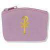 Good Shepherd Creations Traditional Rosary Pouch with Embossed Chi Rho