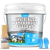 Waterproof Sealant - 70oz Water-Based Transparent Waterproof Coating, Invisible Water