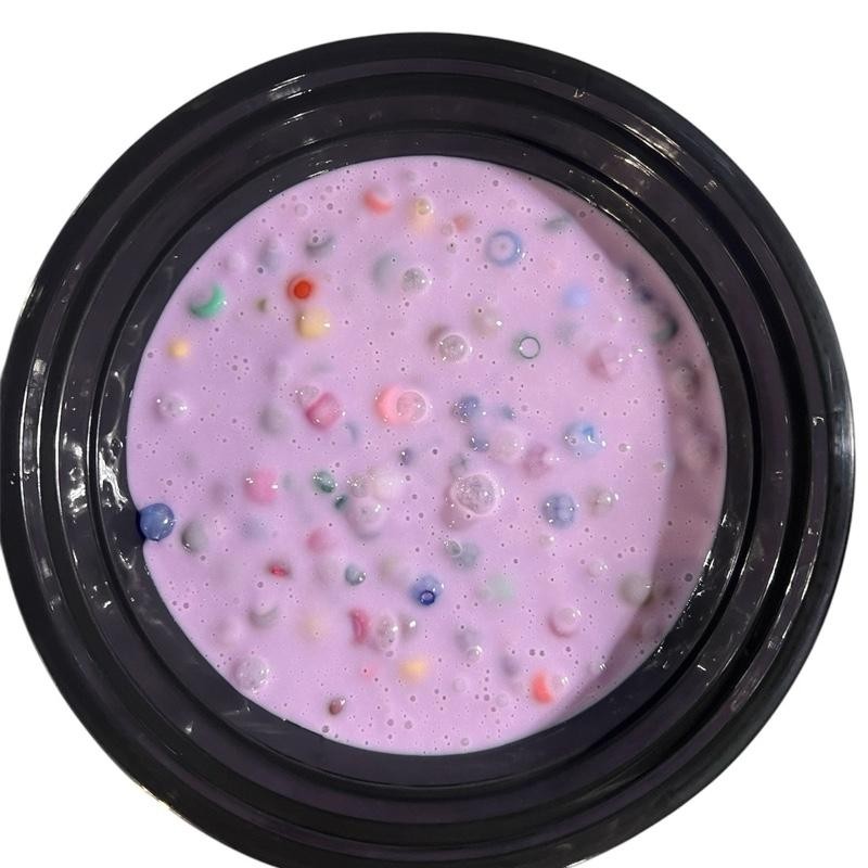 REMELTABLE Picking Pals Circles filled with beads Acrylic:_Small Blue Circle/Blue