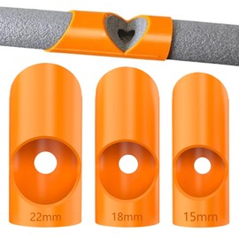 Pipe Lagging Insulation Foam Cutter Tool, 15mm, 22mm, 28mm Sizes for 45-Degree Angles, Copper Pipe Insulation Cutter Tool - (Non-3D Printed)