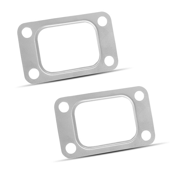 Eratus 2 PCS Turbo Inlet Flange Gasket, T3 4 Hole