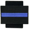Thin Blue Line Patch Embroidered Tactical Applique Army Morale Hook
