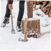 CAXUSD Wooden Camping Axe Handle Ergonomic Heavy Duty Grip for