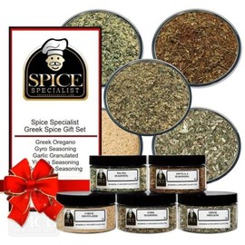 Greek Spice Kit - KOSHER - Seasoning Spice Gift Sets - 5 Spice Set