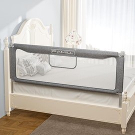 FAMILL Bed Rail for Toddlers Toddler Bed Rail 78.7in