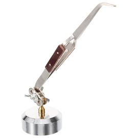 Rebound Clip Tweezers Set with 360-Degree Adjustable Hold for Jewelry Making Soldering and Crafting - Stainless Steel Precision Tools