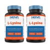 Nova Nutritions Nova Nutrition Elysine 1000mg 180 tablets 2 packs, 180 tablets / Nova Nutritions 노바 뉴트리션 엘라이신 1000mg 180타블렛 2팩, 180정