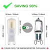 Sriomny G9 LED Bulb 2W Equivalent to 20W Halogen lamp