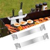 HIDOSNG 2pcs Spatula Holder for Blackstone Griddle, Stainless Steel Griddle