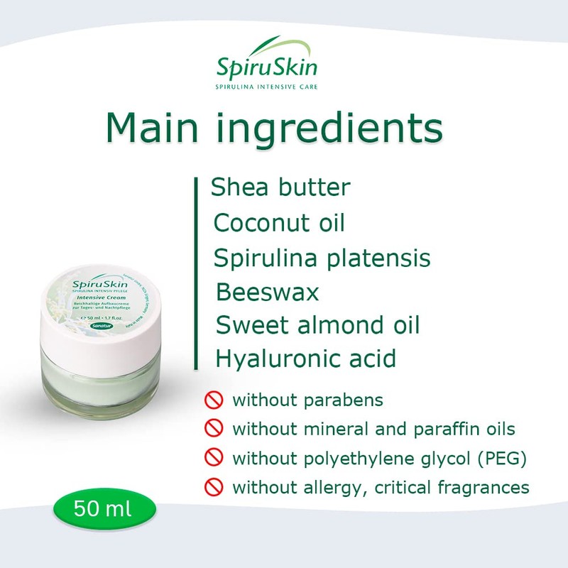SpiruSkin Intensive Cream 50 ml