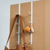 niffgaff Over Door Towel Hooks: Bathroom Rack Hanger for Towels,