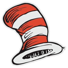 Dr. Seuss The Cat In The Hat Bulletin Board Cutouts - 36 pieces