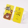 SIVEUMIL 1pcs 2303 Bright Silicone luggage tag (Yellow)