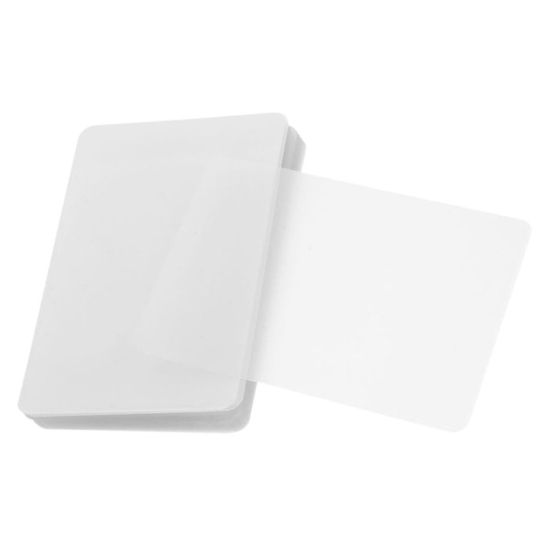 jojofuny 100pcs Sheets Clear Laminating Sheets for Documents Thermal Laminating