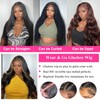 24 Inch Wear and Go Glueless Wigs Human Hair Pre